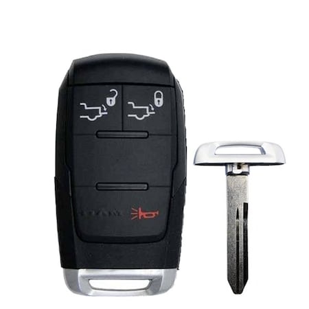 Keyless Factory KeylessFactory: 2019-2021 Dodge Ram Pickup 2500 / 3-Button Smart Key / PN: 68381171AB / GQ4-76T RSK-DDG-2125